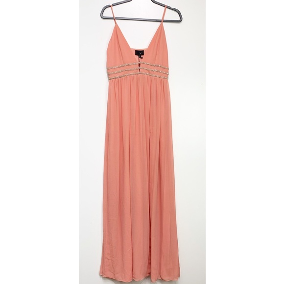 NWT NBD Giavanna Gown in Sorbet Pink - Picture 5 of 10